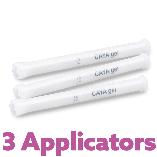 Caya Gel Applicators (Pack of 3) LOT:250261